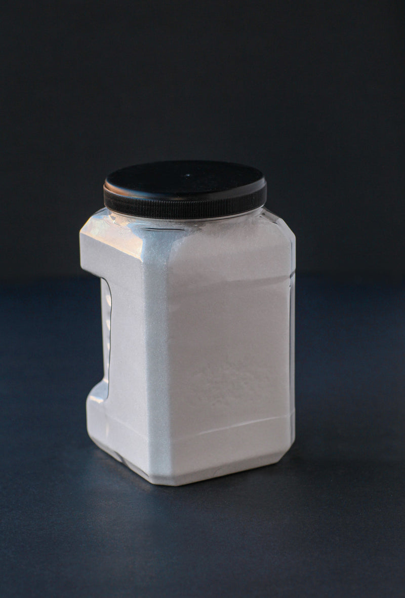 ROCK SALT WHITE GRANULATE 0.5-1MM IN 2.5KG TKS JAR