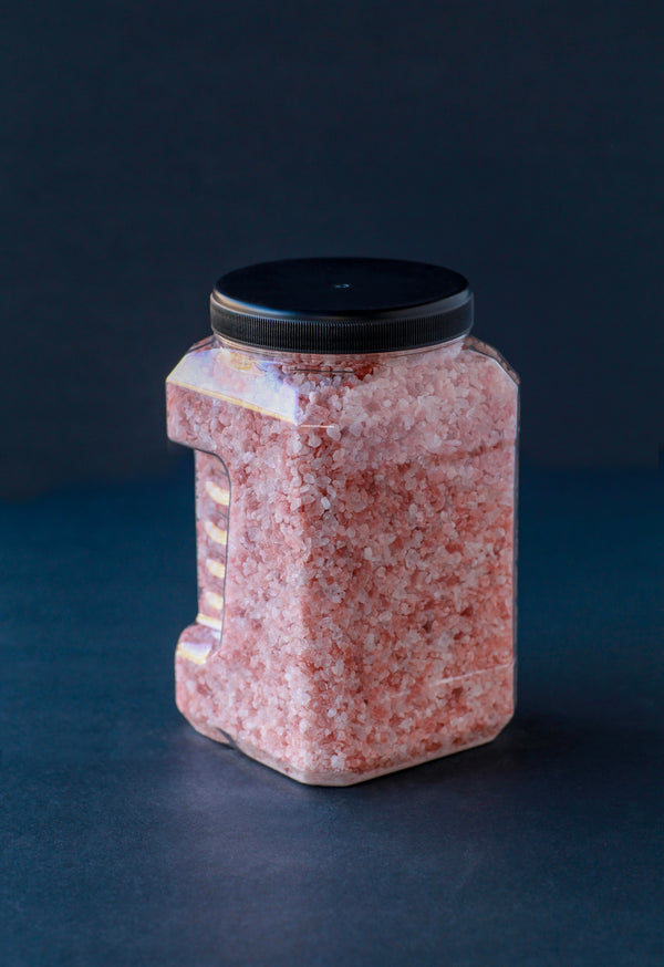 ROCK SALT PINK GRANULATE 3-5MM IN 2.5KG TKS JAR