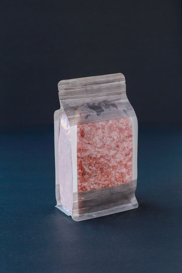 ROCK SALT PINK GRANULATE 3-5MM IN 2.2LB TKS POUCH