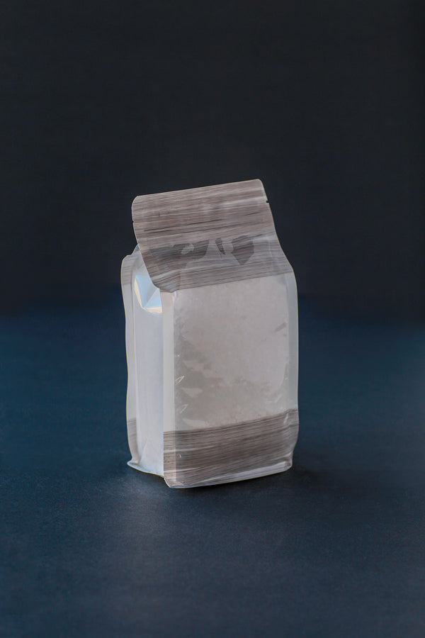 ROCK SALT WHITE GRANULATE 3-5MM IN 2.2LB TKS POUCH